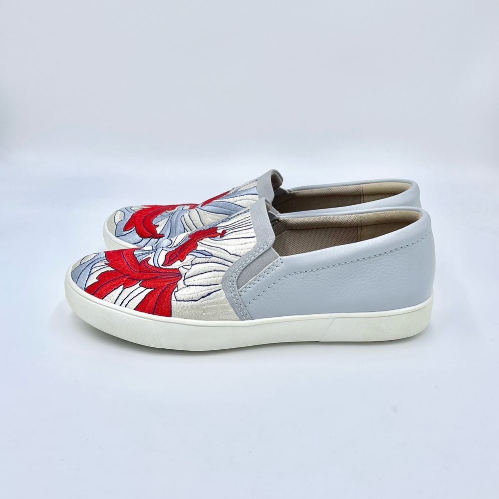 Naturalizer Marianne Lapis Multi Embroidered Leather Slip On Sneaker Women’s 7.5 - Picture 5 of 11